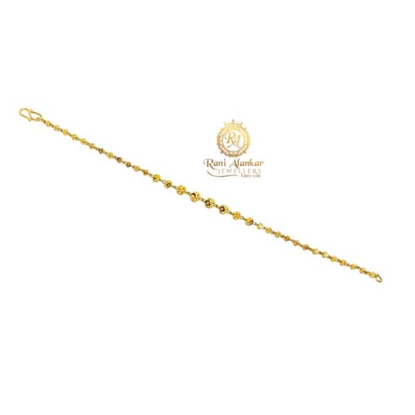 Ladies Fancy Gold Bracelet 18kt