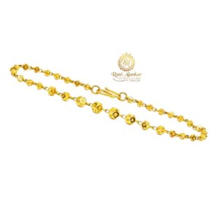 Ladies Fancy Gold Bracelet 18kt