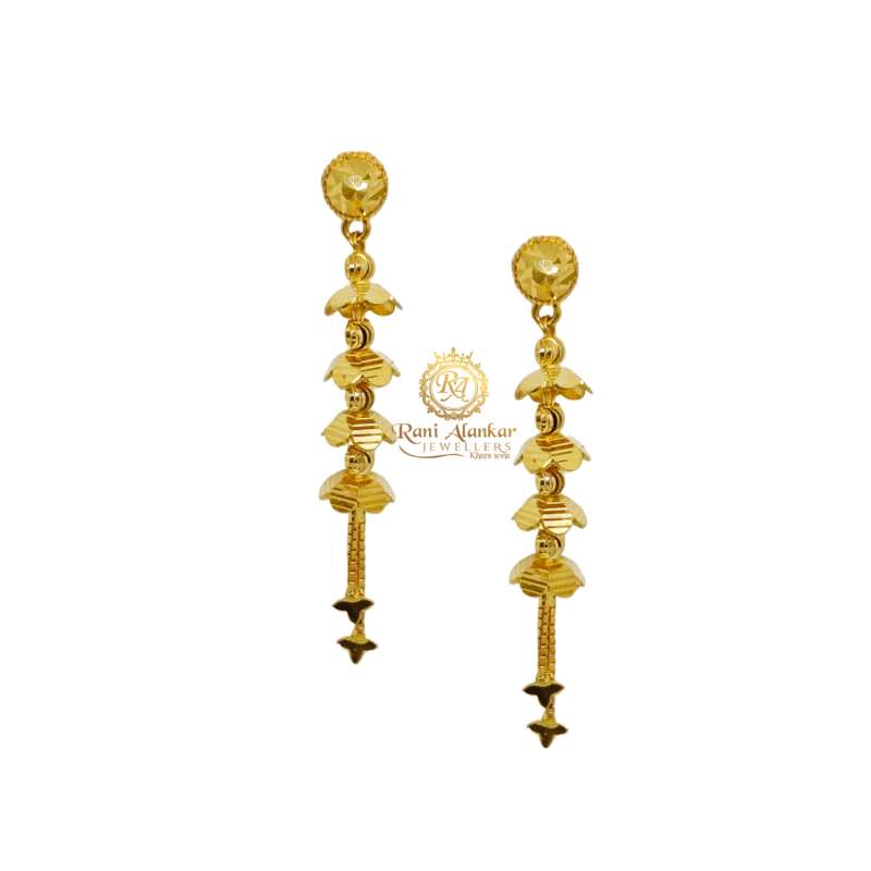 Traditional Fancy Earring - Jyotichand Bhaichand Jewellers