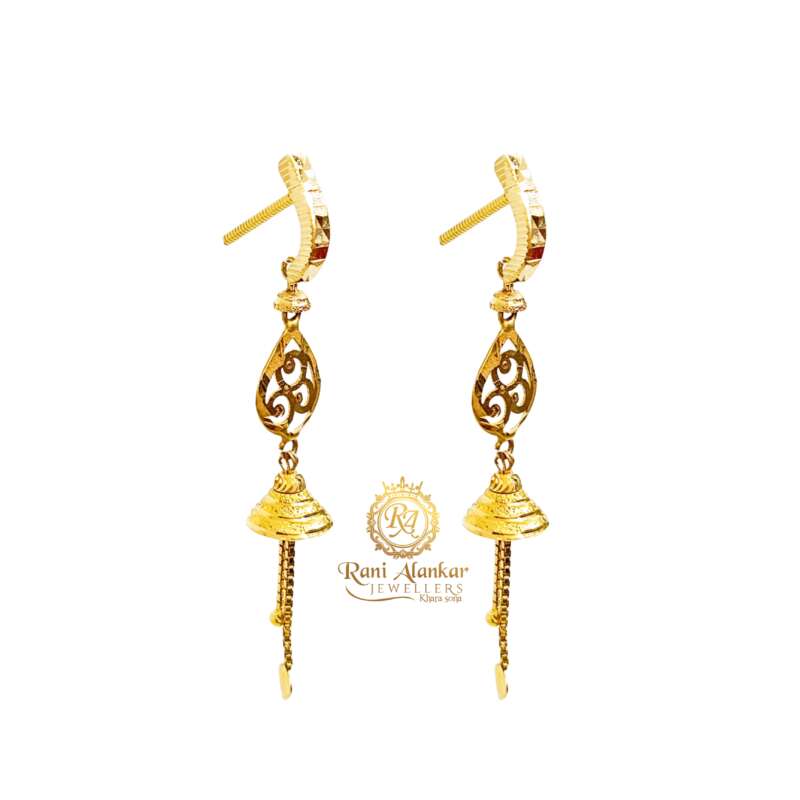 Diamond Sui Dhaga Earrings Designs Online for Women at Best Price