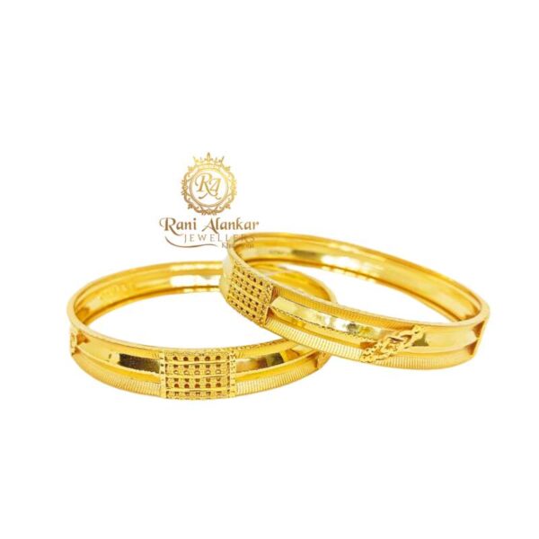 Gold Bangles Design 22kt / Rani Alankar Jewellers