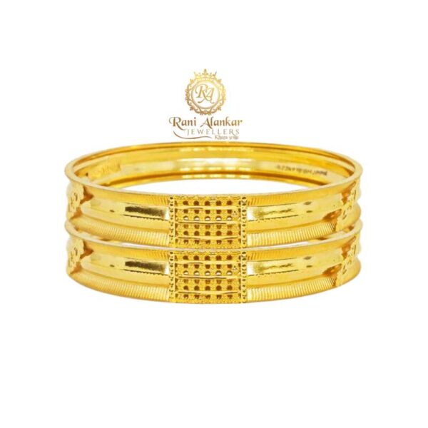 Gold Bangles Design 22kt / Rani Alankar Jewellers