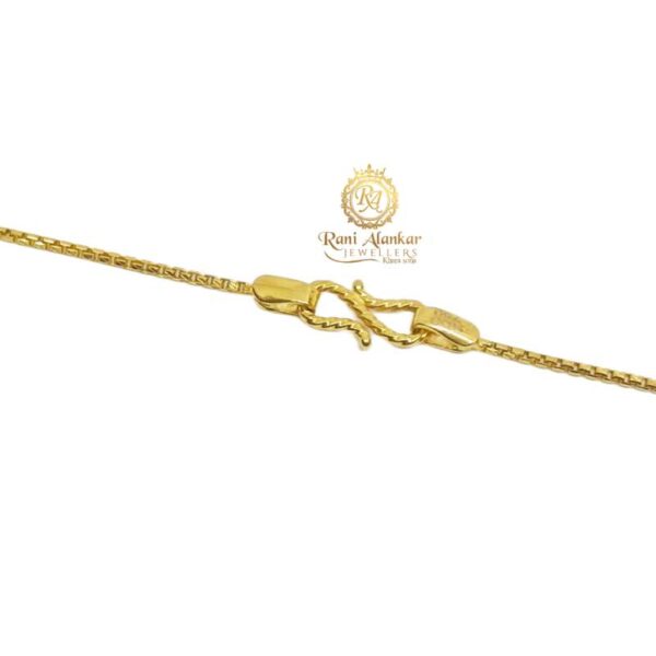 Gold Fancy Chain For Women 18kt