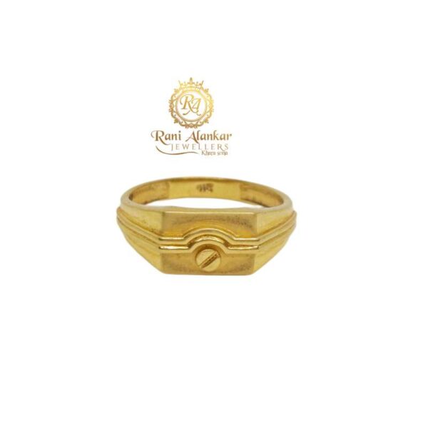 Gold Jen's Ring / Rani Alankar Jewellers