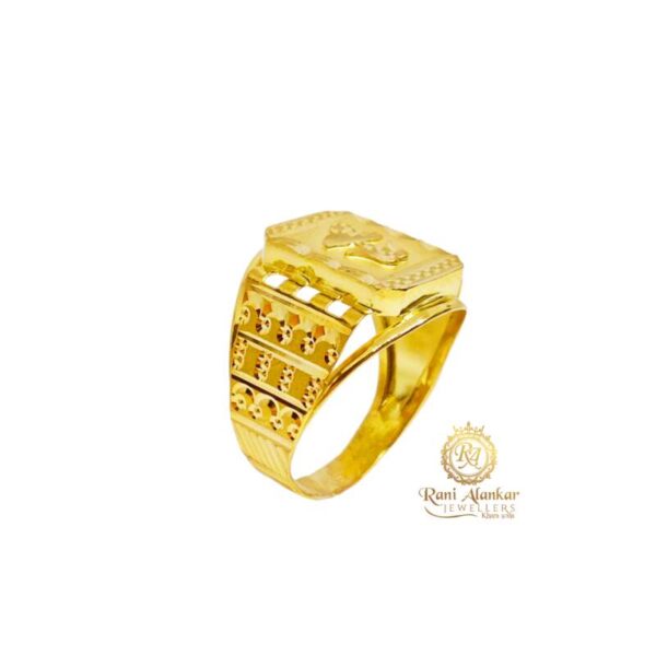 Gold Jen,s Ring 22kt / Rani Alankar Jewellers