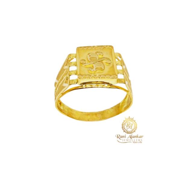 Gold Jen,s Ring / Rani Alankar Jewellers