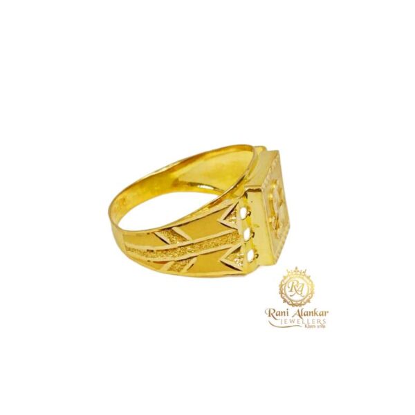 Gold Jen,s Ring / Rani Alankar Jewellers