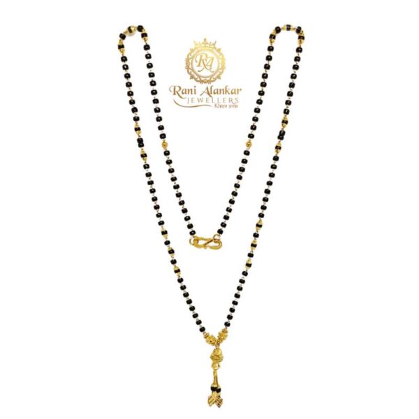 The Gold M,S Chain ( Shorts Mangalsutra ) Design / Rani Alankar Jewellers