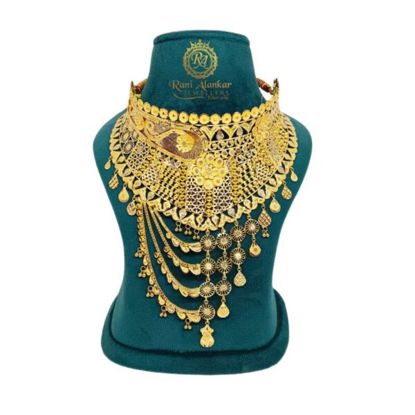 Gold Chokar Necklace Design / Rani Alankar Jewellers