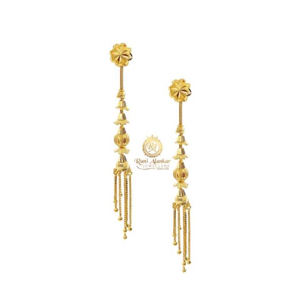 Gold Earrings For Girls And Womer