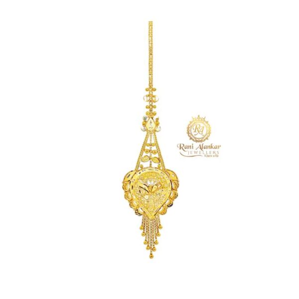 Gold Maang Tikka Rani Alankar Jewellers