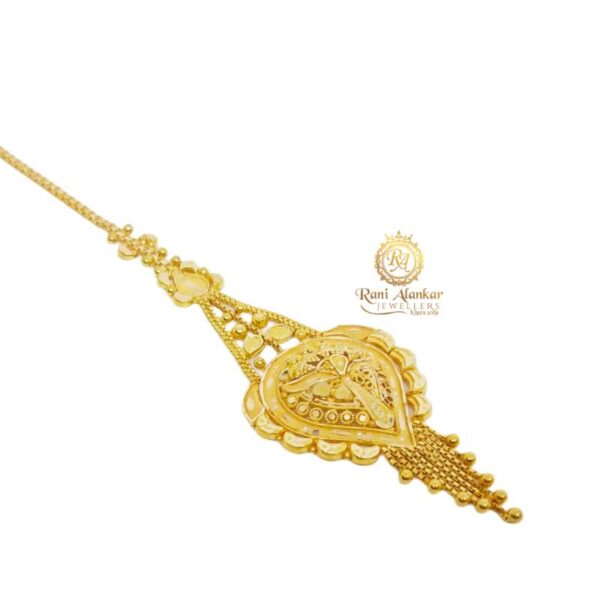 Gold Maang Tikka Rani Alankar Jewellers
