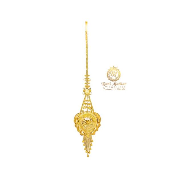 Gold Maang Tikka Rani Alankar Jewellers