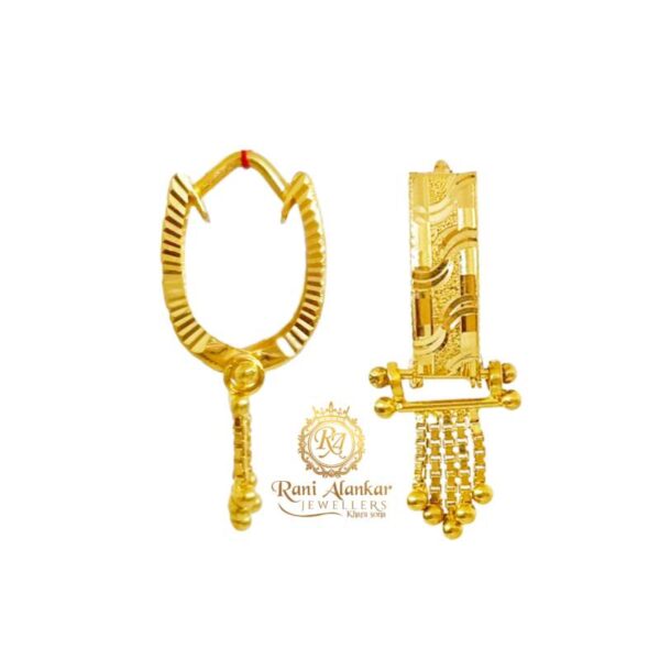 Latest Gold Earring Design Rani Alankar Jewellers