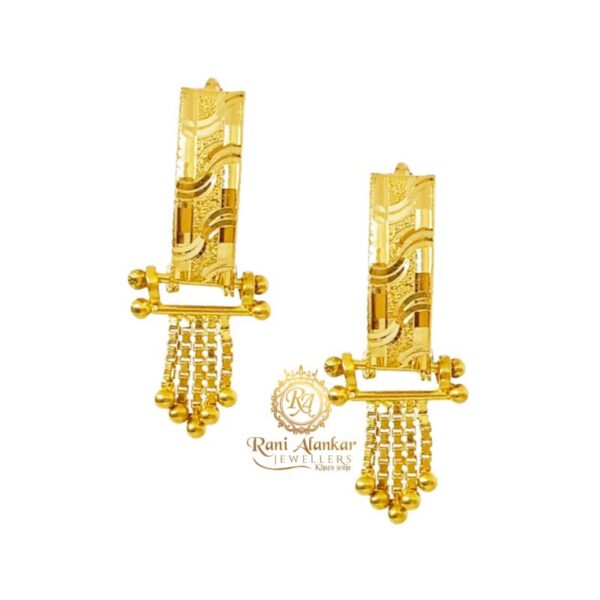 Latest Gold Earring Design Rani Alankar Jewellers
