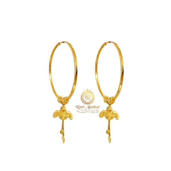 The Raajkot Fancy Gold Bali18kt