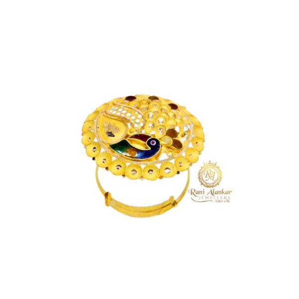 The Gold Jodha Ring