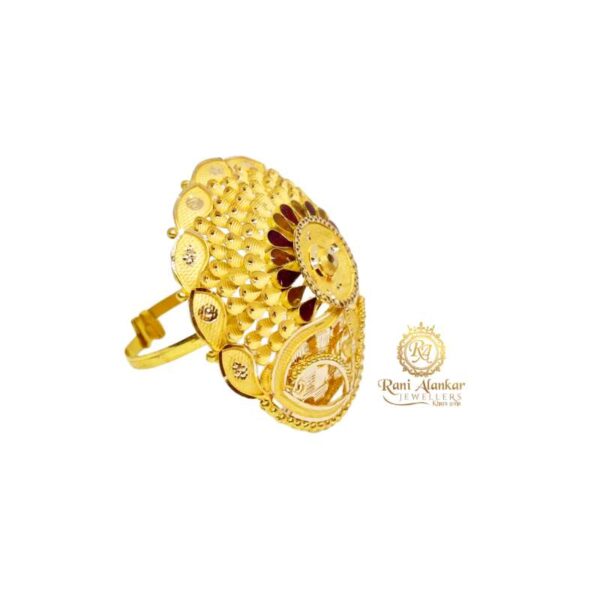 The Gold Jodha Ring 18kt Rani Alankar Jewellers