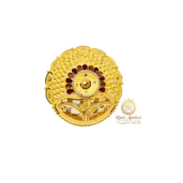 The Gold Jodha Ring 18kt Rani Alankar Jewellers