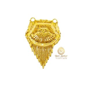 Gold Doubal Kunda Locket Rani Alankar Jewellers
