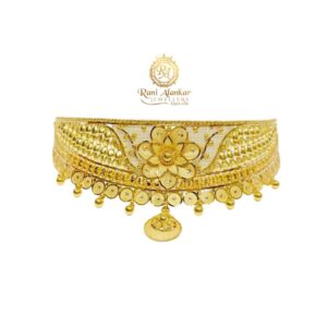 The Fancy Gold Chokar Necklace