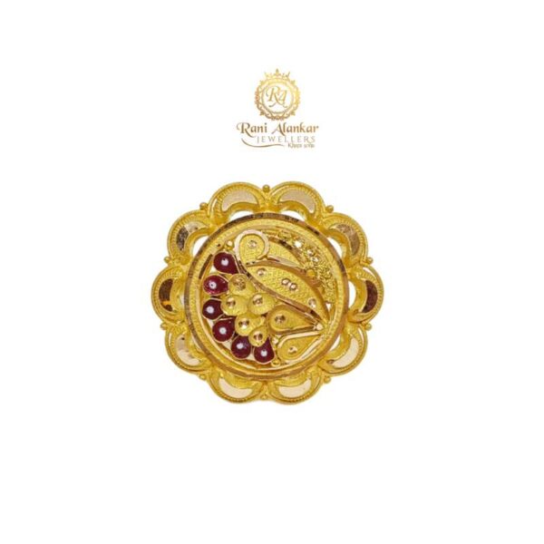 Gold Jodha Ring 18kt Rani Alankar Jewellers