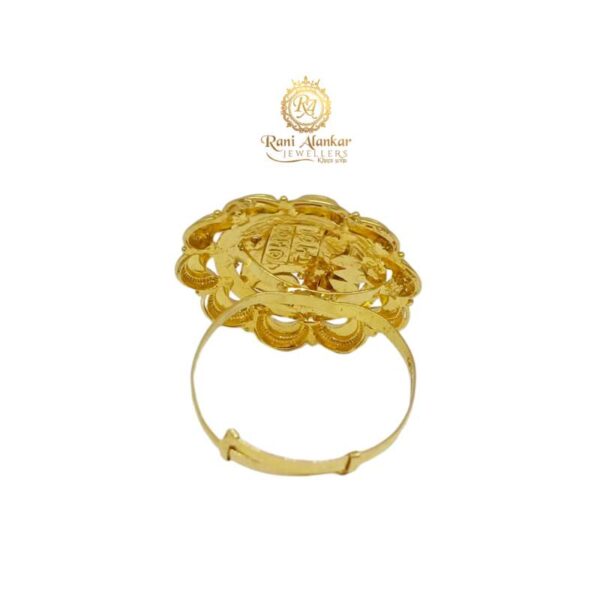 Gold Jodha Ring 18kt Rani Alankar Jewellers