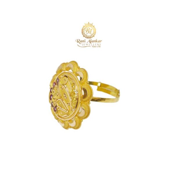 Gold Jodha Ring 18kt Rani Alankar Jewellers