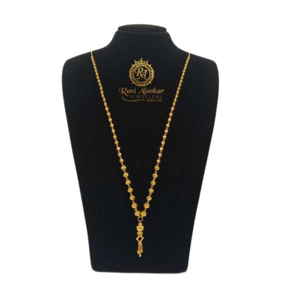 Gold FancyMatar Mala Chain 18kt