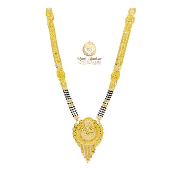 Gold Long M,s Mangalstra Design 22kt