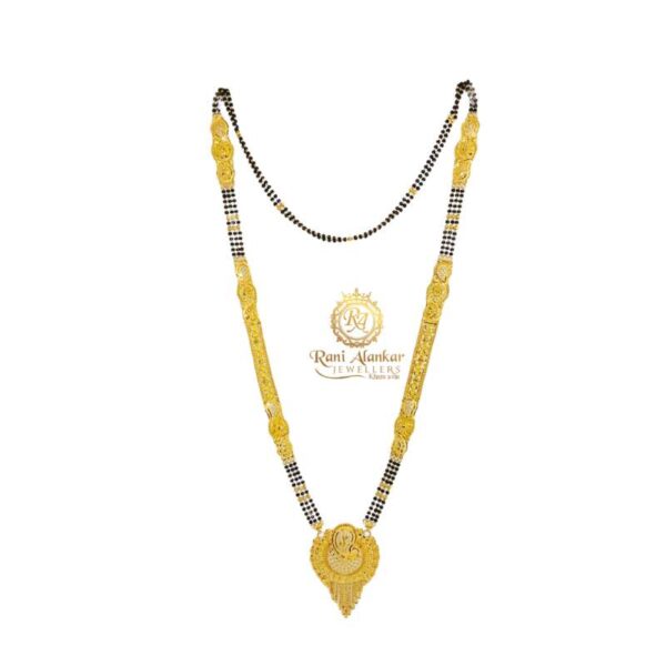 Gold Long M,s Mangalstra Design 22kt