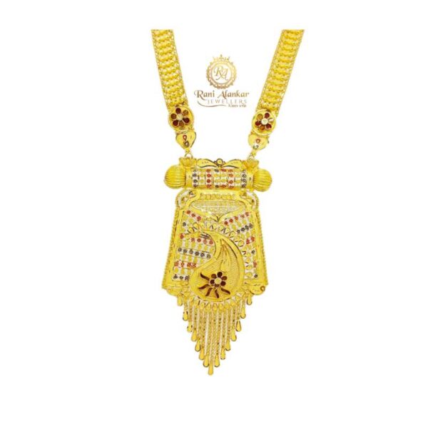 The Gold Long Rani Haar by Rani Alankar Jewellers