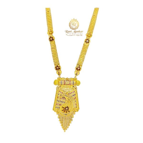 The Gold Long Rani Haar by Rani Alankar Jewellers