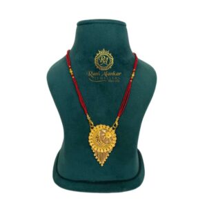 22kt Yellow Gold Mangalsutr ( Pendants ) Rani Alankar Jewellers