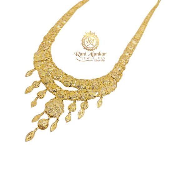 Gold Long Necklace 18kt