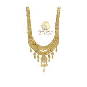 Gold Long Necklace 18kt