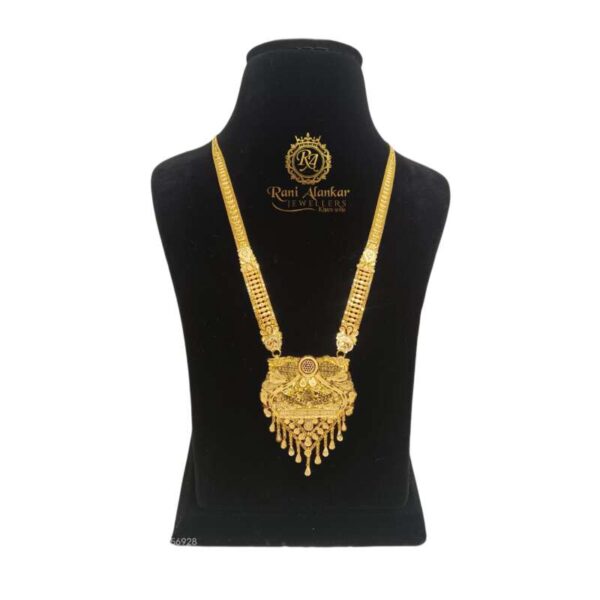 The Gold Long Necklace Design 18kt