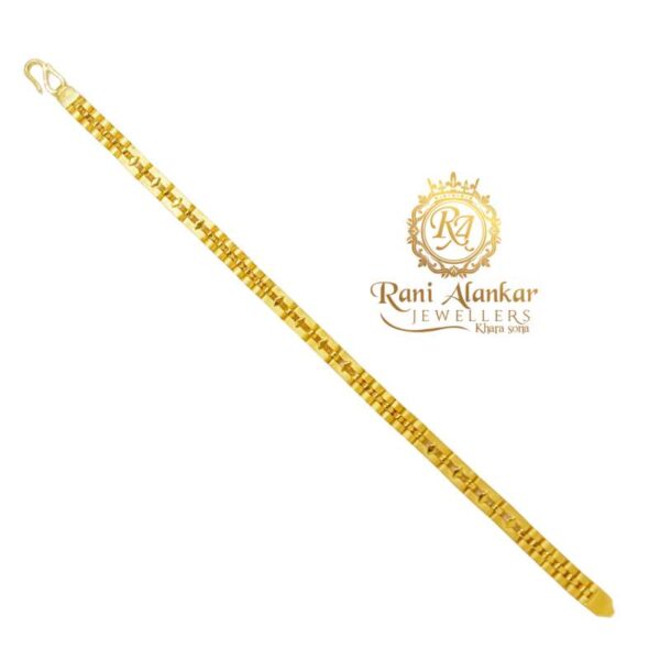 Gold Bracelet 22kt Jen,s