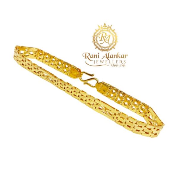 Gold Bracelet 22kt Jen,s by Rani Alankar Jewellers