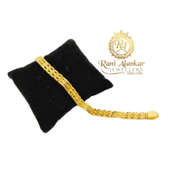 Gold Bracelet 22kt Jen,s by Rani Alankar Jewellers