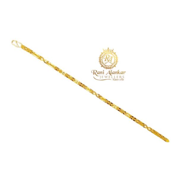 Gold Bracelet 22kt Jen,s