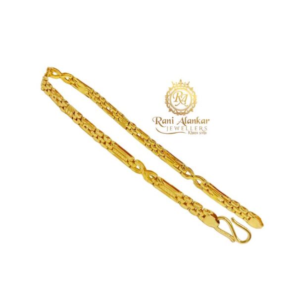 Gold Bracelet 22kt Jen,s