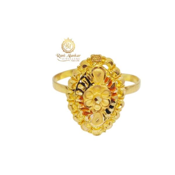 Gold Ladies Ring,s by Rani Alankar Jewellers