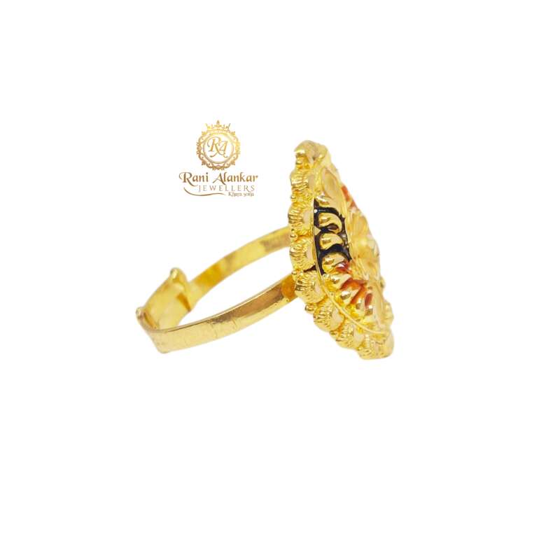 The Gold Ring 22kt / Rani Alankar Jewellers – Welcome to Rani Alankar