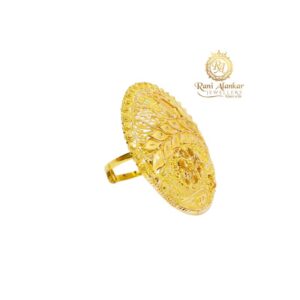 Gold Jodha Rings 18kt Rani Alankar Jewellers
