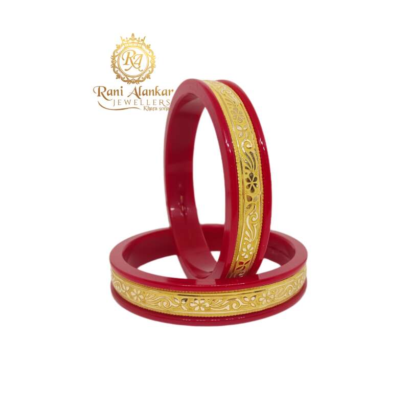 Buy Pair Of Gold Pola Bangles At Best Price | Karuri Jewellers
