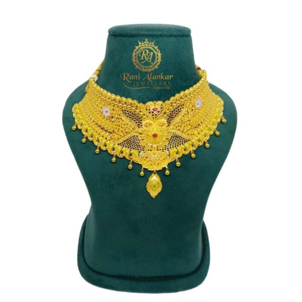 The Gold Chokar Necklace 22kt