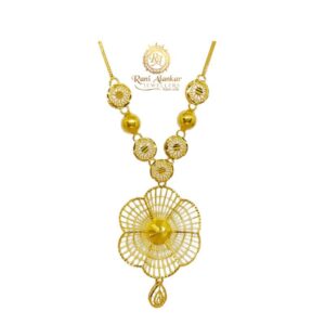 Yellow Gold Fancy Chain ( Fancy Necklace ) 22kt