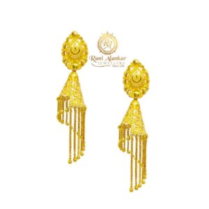 Gold Earring 18 buy Rani Alankar Jewellers