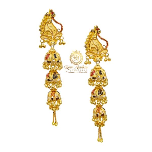 Yellow Gold Fancy Chain 18kt by Rani Alankar Jewellers